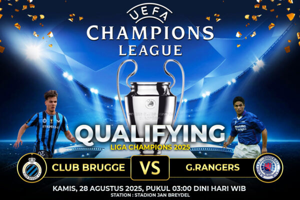 Prediksi Club Brugge vs G.Rangers 28 Agustus 2025