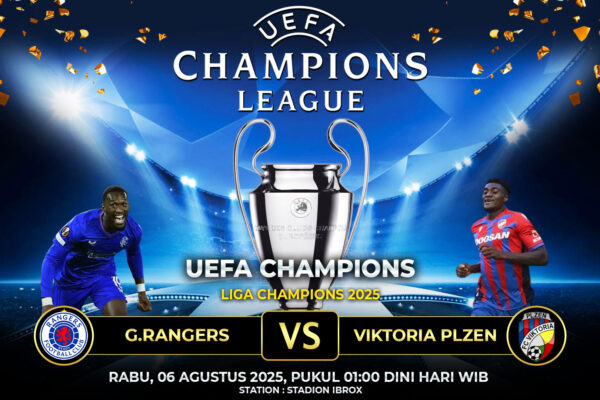 Prediksi G.Rangers vs Viktoria Plzen 06 agustus 2025