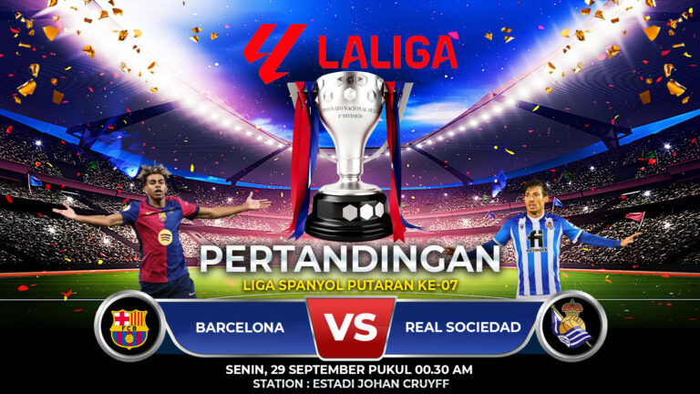 Prediksi Barcelona vs Real Sociedad 29 September 2025: Duel Sengit di La Liga