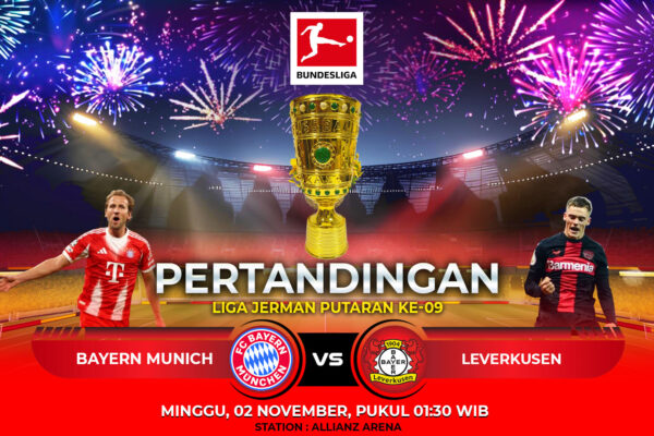 Prediksi Bayern Munchen vs Leverkusen 29 November 2025