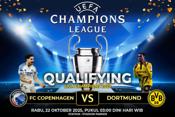 Prediksi FC Copenhagen vs Dortmund 22 Oktober 2025