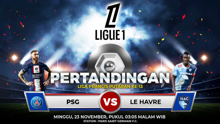 Prediksi PSG vs Le Havre 23 November 2025