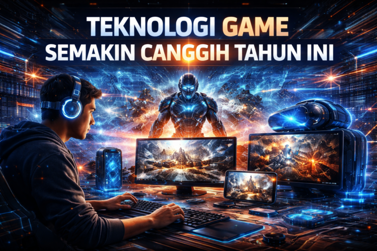 Teknologi Game Semakin Canggih Tahun Ini: Inovasi yang Mengubah Cara Kita Bermain