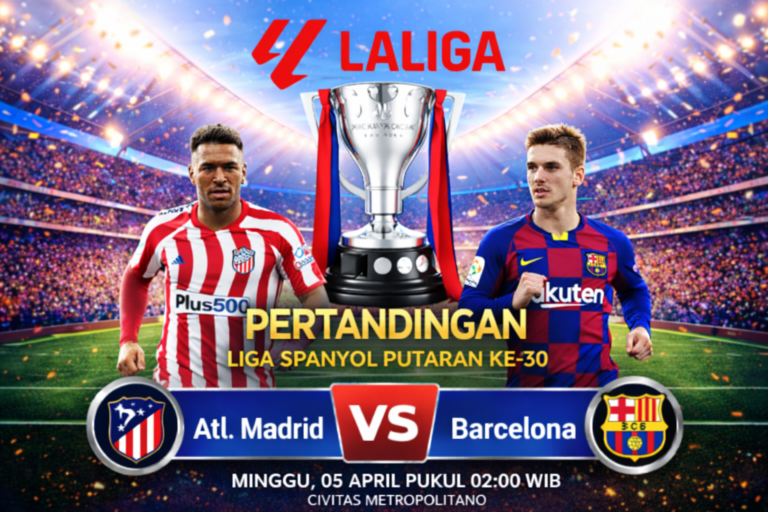 Prediksi Atl. Madrid vs Barcelona 05 April 2026